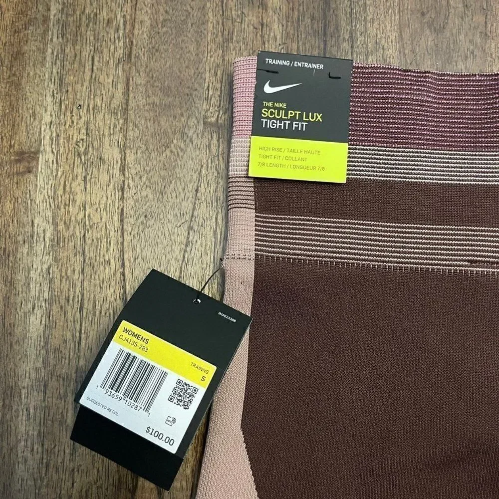 Nike Sculpt Icon Clash Crop Running Tights